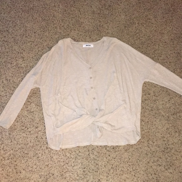 MOD Button Down - Picture 1 of 2